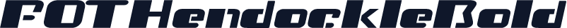 FOTHendockleBold