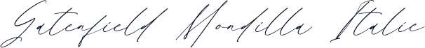 Gatenfield Mondilla Italic