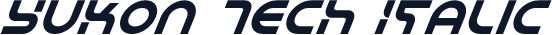 Yukon Tech Italic