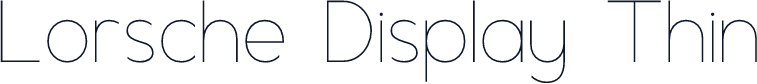 Lorsche Display Thin