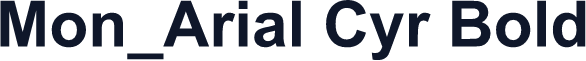 Mon_Arial Cyr Bold