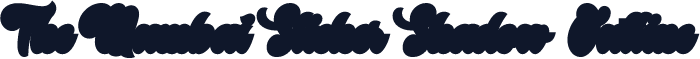 The Mumbai Sticker Shadow Outline