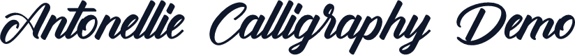 Antonellie Calligraphy Demo