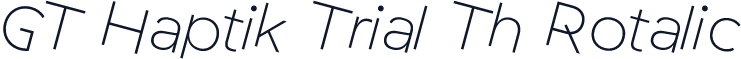 GT Haptik Trial Th Rotalic