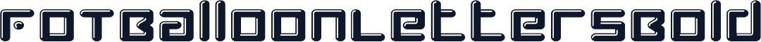 FOTBalloonLettersBold