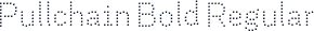 Pullchain Bold Regular