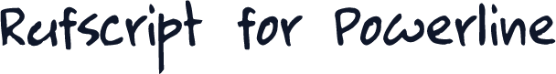 Rufscript for Powerline