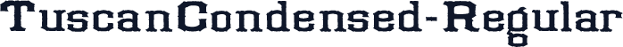 TuscanCondensed-Regular