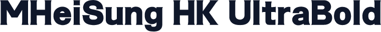 MHeiSung HK UltraBold