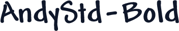 AndyStd-Bold