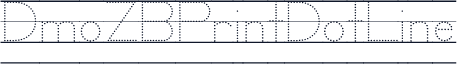DmoZBPrintDotLine