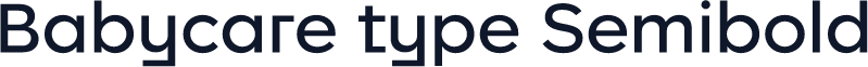 Babycare type Semibold