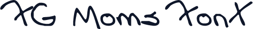 FG Moms Font