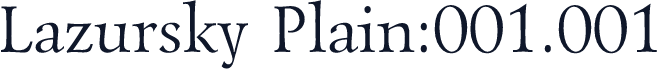 Lazursky Plain:001.001
