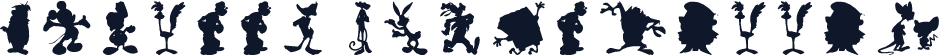 Cartoon Silhouettes