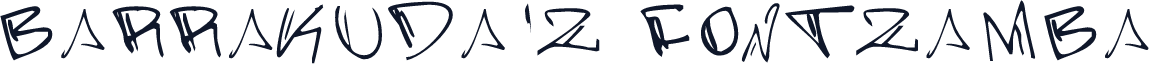 Barrakuda'z FontZamba