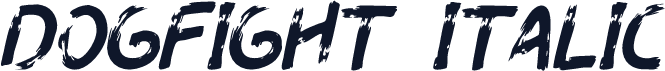 Dogfight Italic
