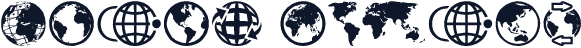 Globe Icons