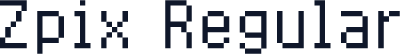Zpix Regular