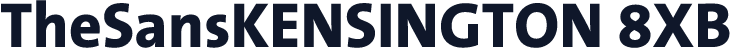 TheSansKENSINGTON 8XB