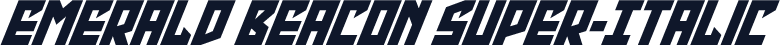 Emerald Beacon Super-Italic