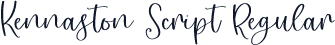 Kennaston Script Regular