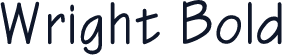Wright Bold