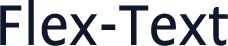 Flex-Text
