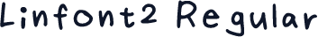 Linfont2 Regular