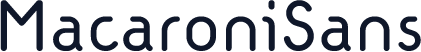 ☞MacaroniSans