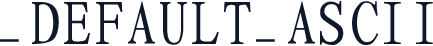 _DEFAULT_ASCII