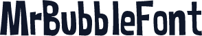 MrBubbleFont