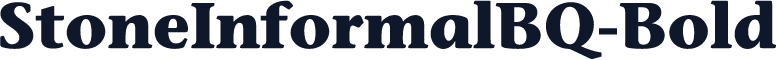StoneInformalBQ-Bold