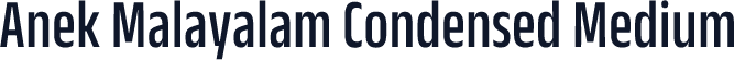 Anek Malayalam Condensed Medium