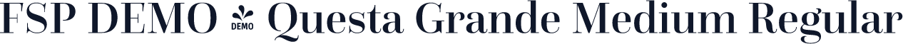 FSP DEMO - Questa Grande Medium Regular