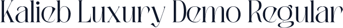 Kalieb Luxury Demo Regular