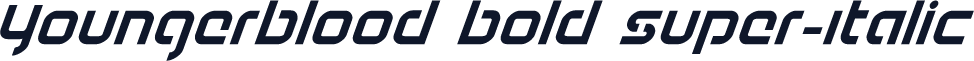 Youngerblood Bold Super-Italic