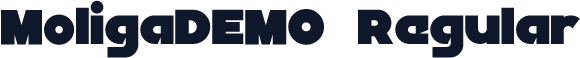 MoligaDEMO-Regular