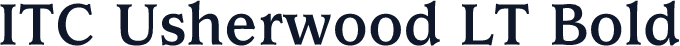 ITC Usherwood LT Bold
