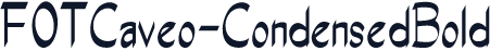FOTCaveo-CondensedBold