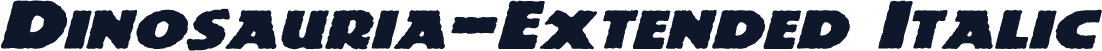 Dinosauria-Extended Italic