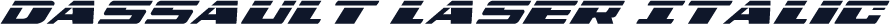 Dassault Laser Italic