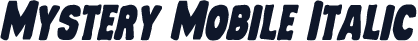 Mystery Mobile Italic