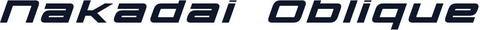 Nakadai Oblique