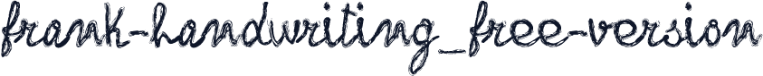 frank-handwriting_free-version