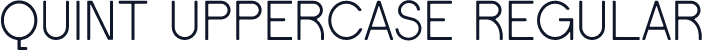 Quint Uppercase Regular