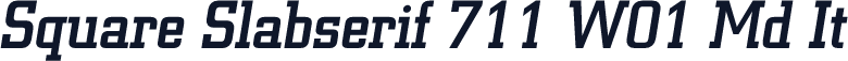 Square Slabserif 711 W01 Md It