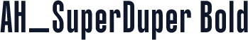 AH_SuperDuper Bold