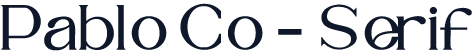 Pablo Co - Serif