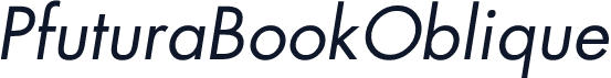 PfuturaBookOblique